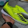 Giày Bóng Đá Adidas X Ghosted.1 Xanh Chuối Vạch Đen TF