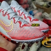 Giày Bóng Đá Nike Vapor 13 Pro Trắng Chấm Đỏ TF
