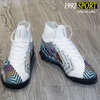 Giày Bóng Đá Nike Mercurial Superfly 7 Elite MDS003 Trắng Mũi Vằn Đen TF