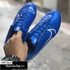 Giày Bóng Đá Nike Mercurial Vapor XIII Xanh Biển Vạch Trắng TF