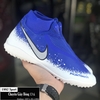 Giày Bóng Đá Nike Phantom Vison Academy DF Xanh Biển Trắng TF