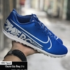 Giày Bóng Đá Nike Mercurial Vapor XIII Xanh Biển Vạch Trắng TF
