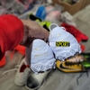 Giày Bóng Đá Nike Vapor 13 Pro Trắng Chấm Đỏ TF