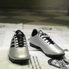 Giày Bóng Đá Adidas Predator 19.4 Bạc Vạch Đen TF
