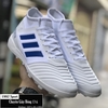Giày Bóng Đá Adidas Predator 19.3 Trắng Vạch Xanh Biển TF