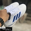 Giày Bóng Đá Adidas Predator 19.3 Trắng Vạch Xanh Biển TF