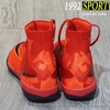 Giày Bóng Đá Nike Mercurial X Superfly Đỏ Thẫm Vạch Đen Cổ Cao TF