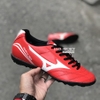 Giày Bóng Đá Mizuno Monarcida Neo Ckassic Đỏ Trắng Đế Đen TF