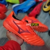 Giày Bóng Đá Mizuno Morelia Neo 3 Đỏ Cam Vạch Tím TF