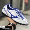 Giày Bóng Đá Mizuno Monarcida Neo Ckassic Bạc Vạch Xanh Biển TF