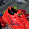 Giày Bóng Đá Mizuno Morelia Neo 3 Đỏ Cam Vạch Tím TF