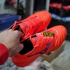Giày Bóng Đá Mizuno Morelia Neo 3 Đỏ Cam Vạch Tím TF