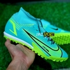 Giày Bóng Đá Nike Mercurial Superfly 8 Academy EURO Xanh Ngọc Cổ Cao V2 TF