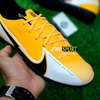 Giày Bóng Đá Nike Mercurial Vapor 13 Academy Vàng Vạch Trắng TF