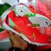 Giày Bóng Đá Nike Mercurial Vapor 14 Pro Đỏ Xám Vạch Chuối TF