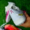 Giày Bóng Đá Adidas X 19.1 Trắng Hồng Vạch Đen TF