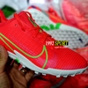 Giày Bóng Đá Nike Mercurial Vapor 14 Pro Đỏ Xám Vạch Chuối TF