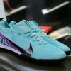 Giày Bóng Đá Nike Mercurial Vapor 15 Pro Xanh Ngọc Vạch Đen Cổ Lửng TF