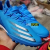 Giày Bóng Đá Adidas X GHOSTED.1 Xanh Biển Vạch Trắng TF