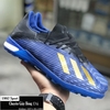 Giày Bóng Đá Adidas X 19.1 Đế Boots Xanh Tím Than Vạch Đồng TF