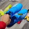 Giày Bóng Đá Adidas X GHOSTED.1 Xanh Biển Vạch Trắng TF