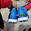 Giày Bóng Đá Adidas X GHOSTED.1 Xanh Biển Vạch Trắng TF