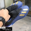 Giày Bóng Đá Adidas X 19.1 Đế Boots Xanh Tím Than Vạch Đồng TF