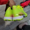 Giày Bóng Đá Adidas X GHOSTED.1 Xanh Lá Vạch Đen Hồng TF