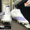 Giày Bóng Đá Adidas Predator 19.1 Trắng Vằn Xanh FG