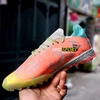 Giày Bóng Đá Adidas X Speedflow.1 Hồng Cam Vàng Vạch Trắng TF
