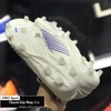 Giày Bóng Đá Adidas Predator 19.1 Trắng Vằn Xanh FG