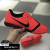 Giày Bóng Đá Nike Phantom Venom Academy Đỏ Vạch Đen TF