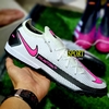 Giày Bóng Đá Nike Phantom GT Elite Trắng Vạch Hồng TF