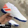 Giày Bóng Đá Adidas Nemeziz 19.3 Messi Trắng Vạch Cam TF