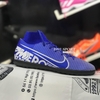 Giày Bóng Đá Nike Mercurial Superfly 13 Academy Xanh Ngọc Đế Đen TF