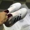 Giày Bóng Đá Adidas Predator 19+ Trắng Xám Vạch Đen TF