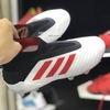 Giày Bóng Đá Adidas Predator 19+ Trắng Vạch Đỏ FG