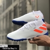 Giày Bóng Đá Adidas Nemeziz 19.3 Messi Trắng Vạch Cam TF