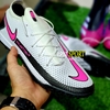 Giày Bóng Đá Nike Phantom GT Elite Trắng Vạch Hồng TF