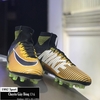 Giày Bóng Đá Nike Mercurial Superfly V Vàng Đen AG