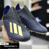 Giày Bóng Đá Adidas X 19+ Tím Than Vạch Đồng FG