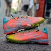 Giày Bóng Đá Adidas X Speedflow.1 Hồng Cam Vàng Vạch Trắng TF