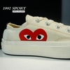 Giày Sneakers Converse Chuck 70s x CDG Cổ Thấp Trắng