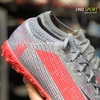 Giày Bóng Đá Nike Superfly 7 Elite SE Xám Hồng Cổ Chun Lửng TF