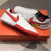 Giày Bóng Đá Nike Tiempo 8 Pro Trắng Đế Đỏ TF