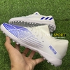 Giày Bóng Đá TQ Adidas Predator Edge.3 Trắng Vạch Xanh Biển HQ TF