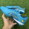 Giày Bóng Đá TQ Nike Mercurial Vapor 14 Academy Blueprint Xanh Biển Vạch Cam HQ TF