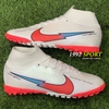 Giày Bóng Đá Nike Mercurial Superfly 7 Elite Olympics Trắng Vạch Hồng Cổ Cao TF