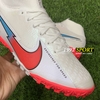 Giày Bóng Đá Nike Mercurial Superfly 7 Elite Olympics Trắng Vạch Hồng Cổ Cao TF