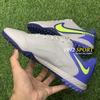 Giày Bóng Đá TQ Nike React Tiempo Legend 9 Pro Xám Gót Tím HQ TF